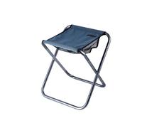 ROEUIPG Portable Folding Stool, Aluminum Camping,Outdoor Ultra Light Travel Picnic Fishing Chair Foldable, Hiking(Blue)