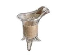 ROEUIPG Striped Bud Straight Cocktail Juice Long Drink Milk Shake Cup Flask Liquor Vodka Glasses for Champagne of Wine(Monarch glass 100ml)