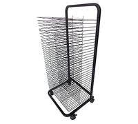 ROFBIHG Estante De Secado De Arte para El Aula, Estante De Secado De Pintura, Ruedas Silenciosas con Frenos, Fácil De Instalar, para La Sala De Arte, Coloque Pinturas Al Óleo, Cuadros