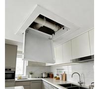 ROFBIHG Panel de Acceso Metálico con Pestillo Táctil, Panel de Acceso para Paneles de Yeso para Pared y Techo, Puerta de Ático para Inspecc Plomería Eléctrica(6x12in/15.2x30.5cm)