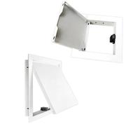 ROFBIHG Puerta Contador Agua Panel de Acceso con Pestillo de Apertura a Presión, Panel de Acceso a Tuberías, Montaje Empotrado, Tapa de Puerta de Servicio para Electricidad(12x18in/30.5x45.7cm)