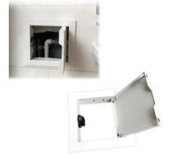 ROFBIHG Trampilla Pladur Tapa de Orificio de Pared para Plomería Eléctrica Blanca, Panel de Acceso con Pestillo a Presión, Puertas de Acceso al Ático, Montaje Empotrado(16x23.6in/40.6x60cm)