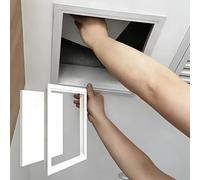 ROFBIHG Trampilla Pladur Tapa de Registro 150 200 300 400 500 600mm, Cable de Baño Tapa de Acceso con Tapas Ocultas, Trampilla Pladur Panel de Acceso de Plomería Empotrado(6x14in/15.2x35.6cm)