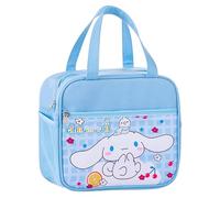 Roffatide Animation canela bolsas de almuerzo para hombres y mujeres bolsas de almuerzo a prueba de fugas de gran capacidad cajas de almuerzo grandes bolsos de compartimento para viajes de trabajo