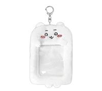 Roffatide Animation chiikawa Girl 's Peluche Photo Card with Llavero Lovely Cartoon Photo Card with ID Credit Card Protection Fund Dyeing a