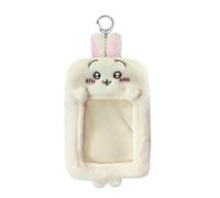 Roffatide Animation usaqi Girls Peluche Photo Card with Llavero Lovely Cartoon Photo Card with DNI Credit Card Protection Fund Dyeing C