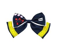 Roffatide Anime Demon Bow Hair Clip Accesorios para el cabello para adultos y niños Slayer Hair Pins Head Wear Cosplay Accessories Regalo para niñas y mujeres Fans Style R