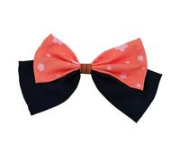 Roffatide Anime Demon Bow Hair Clip Accesorios para el cabello para adultos y niños Slayer Hair Pins Head Wear Cosplay Accessories Regalo para niñas y mujeres Fans Style O