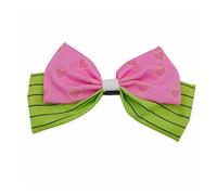 Roffatide Anime Demon Bow Hair Clip Accesorios para el cabello para adultos y niños Slayer Hair Pins Head Wear Cosplay Accessories Regalo para niñas y mujeres Fans Style D