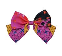 Roffatide Anime Demon Bow Hair Clip Accesorios para el cabello para adultos y niños Slayer Hair Pins Head Wear Cosplay Accessories Regalo para niñas y mujeres Fans Style S