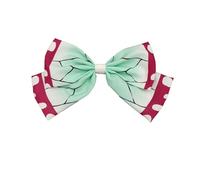 Roffatide Anime Demon Bow Hair Clip Accesorios para el cabello para adultos y niños Slayer Hair Pins Head Wear Cosplay Accessories Regalo para niñas y mujeres Fans Style C
