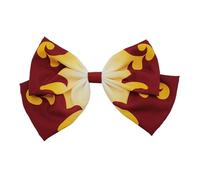 Roffatide Anime Demon Bow Hair Clip Accesorios para el cabello para adultos y niños Slayer Hair Pins Head Wear Cosplay Accessories Regalo para niñas y mujeres Fans Style H