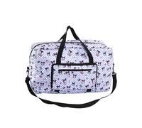 Roffatide Anime Kuromi Foldable Duffle Bag 35L Sleepover Bolso para Niñas Niños Portable Weekender Tote para Viajes Gimnasio Baile Ideal para Navidad Año Nuevo