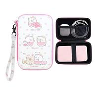 Roffatide Anime sumikko gurashi Cargador de Pared portátil con Funda Universal para Correas y Funda de Almacenamiento de Cable con bisagras