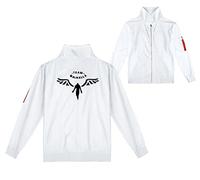 Roffatide Anime Tokyo Revengers Sudaderas Cremallera Completa de Polar Chaqueta de Abrigo con Cuello Bordada/Impresa L