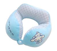 Roffatide Cartoon Canela Almohada en Forma de u Bordada Almohada de Viaje de Peluche cumpleaños