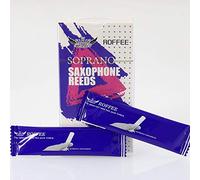 Roffee - Lengüetas para saxofón (resistencia 2.0/2.5/3.0, caja de 10 y almohadillas para boquilla)