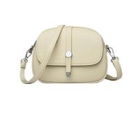 ROFIHOKS Bolsos Comebybuy, Bolso Bandolera de Cuero Comebybuy, Bolso Satchel Casual Ligero de Nailon de Color Liso (Off-white,One size)