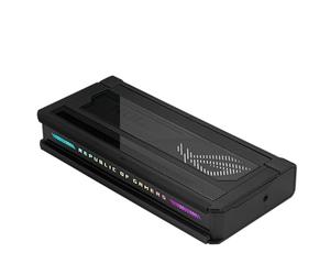 ROG BULLWARK Dock / DG300, Estación de Acoplamiento 7 en 1, HDMI 2.1 8K/4K, 3 USB-A 10Gbps, USB-C 100W, Ethernet, RGB, Negro