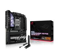ROG Crosshair X870E Hero BTF - Placa AMD ATX con diseño de Conector Oculto y Ranura GPU de Alta Potencia para una gestión Limpia de Cables, alimentación 18+2+2, DDR5, WiFi 7, 5X M.2, PCIe 5.0, USB4