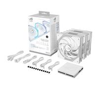 ROG Eurux GR120 ARGB White Edition - Pack de 3 ventiladores PWM de 120 mm