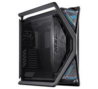 ROG Hyperion GR701 BTF Edition E-ATX - Caja de ordenador gaming, conectores BTF, compatible con radiadores de 420 mm, 4x ventiladores de 140 mm, concentrador de ventiladores ARGB, carga rápida de 60 W