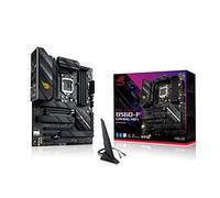 ROG Strix B560-F Gaming WiFi - Placa Base ATX (Intel B560 LGA 1200 con VRM de 8+2 Fases, PCIe 4.0, Cancelación de Ruido IA, WiFi 6, 2.5 GB Ethernet, 3 Ranuras M.2, USB 3.2 Gen 2 x 2 y Aura Sync)