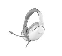 ROG Strix Go Core Moonlight White - Auriculares Gaming (sonido envolvente, comodidad increíble, compatibles con PC, Mac, teléfonos móviles, PlayStation 5, Xbox Series X y S, y Nintendo Switch) Negro