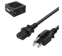 ROG Thor PSU Cable de alimentación compatible con Thermaltake Smart,ARESGAME AGV Series Fuente de alimentación, Cooler Master MWE, Corsair RM750e 500W ~ 1200W PSUs Cable de alimentación de CA de 3