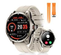 Rogbid Reloj inteligente para mujer con función de teléfono, reloj de fitness, 1,43 pulgadas HD AMOLED, 5 ATM, resistente al agua, con GPS militar, rastreador de actividad física con brújula