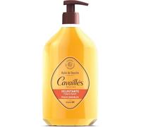 ROGÉ CAVAILLÈS | Aceite de Ducha Aterciopelado | Nutritivo y protector | Pieles sensibles y secas | Aceite de almendras bio y argán | Sin jabón | 83% de origen natural | Envase reciclado | 750 ml