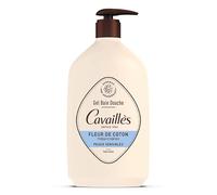 Rogé Cavaillès - Gel de baño y ducha para pieles sensibles, algodón, 1 litro
