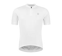 Rogelli Maillot Ciclismo Hombre, Camiseta Ciclismo, Manga Corta, XL, Blanco, Core