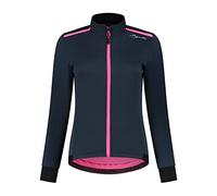 Rogelli Pesara Chaqueta de ciclismo de invierno Mujeres, Azul/Rosa, Talla S
