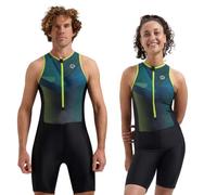 Rogelli Trisuit Hombre Mujer - Traje de Triatlón Sin Mangas - Florida