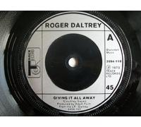ROGER DALTREY Giving It All Away 7" 45