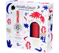 Roger & Gallet Gingembre Rouge Cofre Agua Perfumada + Vela