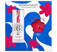 Roger & Gallet Jengibre Rojo Estuche Agua Perfumada Benefícita, 100 ml + Vela Perfumada 85 gr