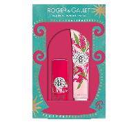 Roger&Gallet Red Ginger Duo Set, bálsamo labial y crema de manos