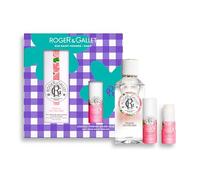 Roger&Gallet - Set Regalo Fleur de Figuier & Rose - Eau Parfumée 100ml + Perfume Sólido 5g - Día de la Madre