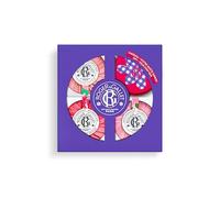 Roger&Gallet - Set Regalo Jabones Bienestar 3x100g - Fleur de Figuier - Gingembre Rouge - Rose - 97% Natural - Base Vegetal