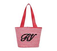Roger Vivier - RV Straw Panier Small - Bags - Mujer - Rojo - ONE SIZE -