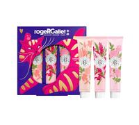 RogerGallet 3 Cremas de Manos 30ml Fleur de Figuier Gingembre Rouge y Rose | Estuche Regalo Navidad Mujer Cremas de Manos 30ml - Fleur de Figuier, Gingembre Rouge y Rose - Idea de Regalo Mujer