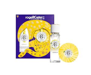 RogerGallet Cédrat - Agua Perfumada 30 ml + Jabón 100 g de Regalo | Regalo Navidad Mujer Cédrat - Agua Perfumada 30 ml + Jabón 100 g de Regalo - Notas de Cidra, Cardamomo y Madera de Guayaco