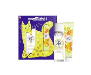 RogerGallet - Osmanthus - Agua Perfumada 30 ml + Crema de Manos de Regalo | Regalo Navidad Mujer Osmanthus - Agua Perfumada 30 ml + Crema de Manos de Regalo - Notas de Osmanto, Mandarina y Benjuí