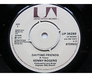 Rogers, Kenny - Rogers, Kenny Daytime Friends 7" United Artists UP36289 EX 1977