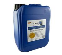 ROGGE 5 litros de limpiador de pantallas Refill 5000 ml, incluye grifo de llenado, hasta 20 botellas de 250 ml.