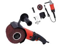 ROGONPDK 1580 W versátil máquina de saturación, lijadora de cepillos, pulidora de 6 marchas, rodillo ajustable con protección contra sobrecarga, lijadora excéntrica para renovación de superficies