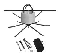 ROGONPDK Enrollador de tubos para calefacción por suelo radiante, enrollador de tubos, cable desenrollador, hasta 200 kg, para obras de construcción, en insertos de rescate para enrolladores de cables