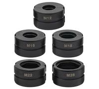 ROGONPDK Juego de mordazas de presión M-Kontur 12-15-18-22-28, mordaza de presión, pinzas de presión manual, mandíbula intercambiable, mordaza de prensa, para ingeniería eléctrica